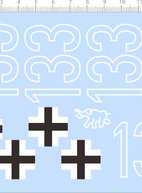 66803整版胶1/10德国GERMAN军Pz.Kpfw.III L型tank3号战车Ausf.L