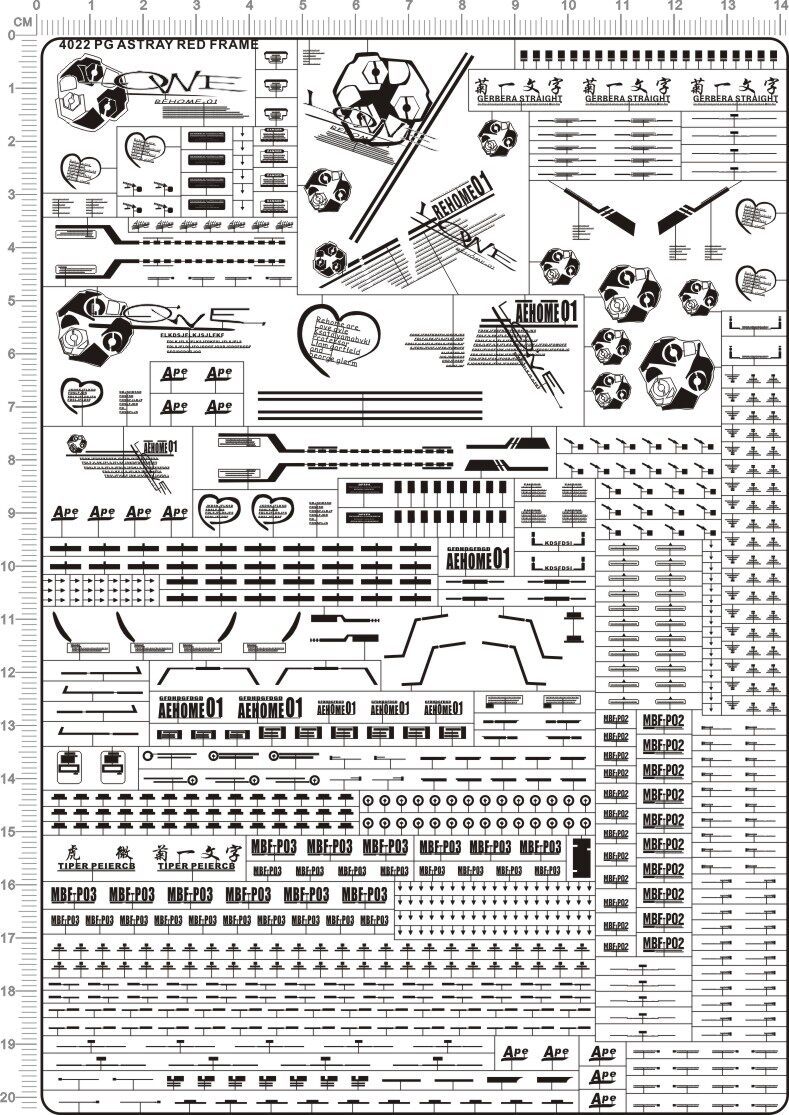 4022  pg astray red frame 红迷惘异端gd金属贴111