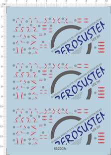65203 RG 17 XXXG-00W0 WING ZERO飞翼零式地台支架gd水贴金属贴