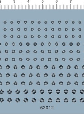 62012-A5816  圆形螺丝零件精密通用细节装饰改件改造gd水贴111