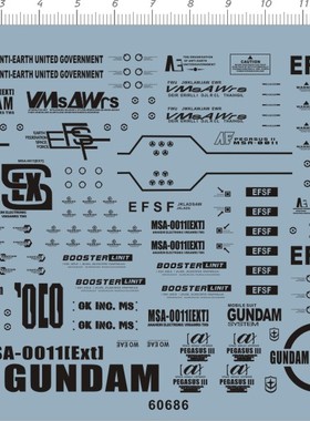 60686-A5508 MG MSA-0011 EX-S EXS gd水贴22