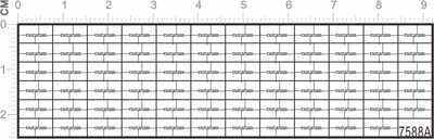 7588A-@1715 1/43 MU 法拉利 testarossa 金属贴1