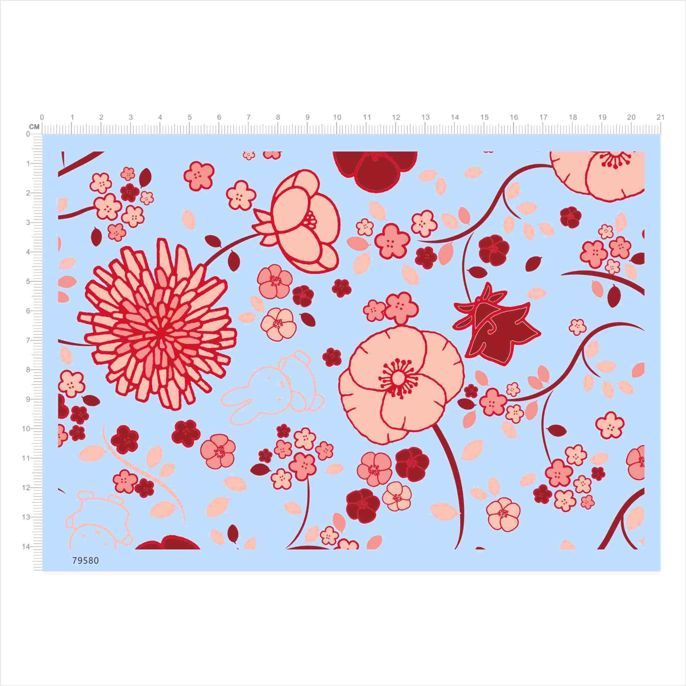 79580 虞美人花 小兔子 樱花 手办模型衣服定制打印2403,3C数码配件,手机贴纸,淘宝优惠券,粉丝福利购,淘宝优惠卷