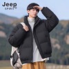 【JEEP】男士加厚保暖棉服情侣装