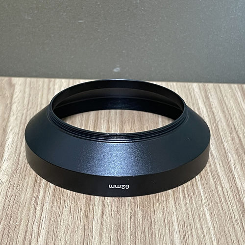 金属材质广角镜头遮光罩58/52/82罗口遮光罩喇叭螺口铝材遮阳罩