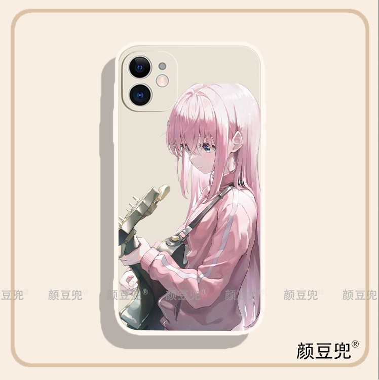 后藤一里 孤独摇滚12Pro手机壳8Plus适用iphone14pro max硅胶软iqoo11苹果13Pro动漫IQOO9一加9r华为P50周边6