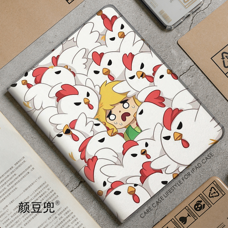 塞尔达传说 ipad10.2适用air4/5第十代10.9保护套matepad pro12.9笔槽mini5/6小米5/6pro11荣耀V7/8pro华为M6