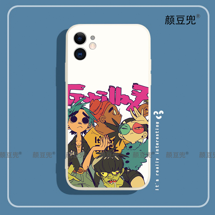 街头霸王Gorillaz乐队 手机壳iPhone11适用12 Pro苹果XS MAXR软8p