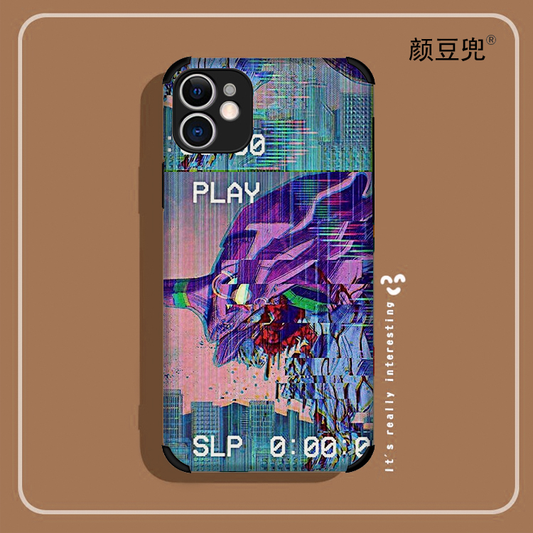 EVA初号机手机壳iPhone11适用12Pro苹果XS MAXR福音战士8P红米K40