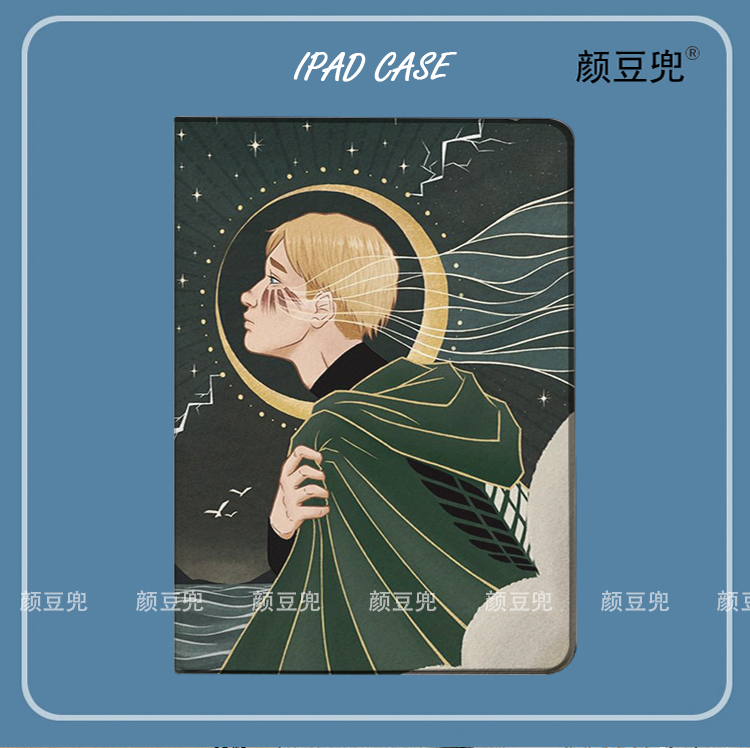 进击的巨人 兵长艾伦 ipad10.2适用air4/5第十代10.9保护套matepad pro12.9笔槽mini5/6小米5/6pro11荣耀华为