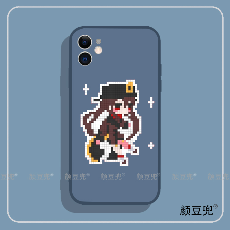 胡桃 原神 动漫12手机壳8Plus适用iphone14promax华为P50/60pro苹果13Pro红米K50一加9iqoo11硅胶OPPO三星S23