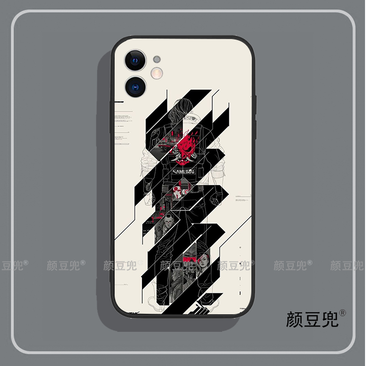 2077赛博朋克Cyberpunk适用iphone15promax华为mate60pro小米14iqoo11苹果13硅胶vivo壳一加11荣耀100