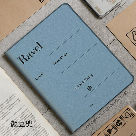亨乐 拉威尔Ravel水之嬉戏 钢琴ipad10.2适用于air4/5保护套matepad pro12.9 Air3笔槽mini56小米56pro11华为