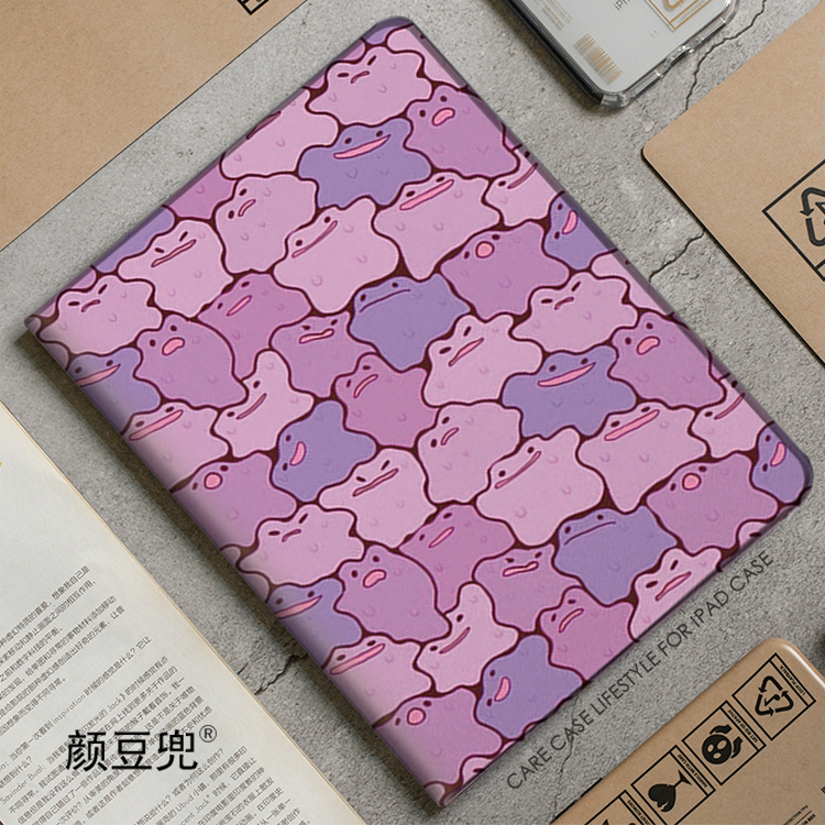 百变怪 宝可梦ipad10.2适用air4/5保护套pro11笔槽mini5/6华为m6