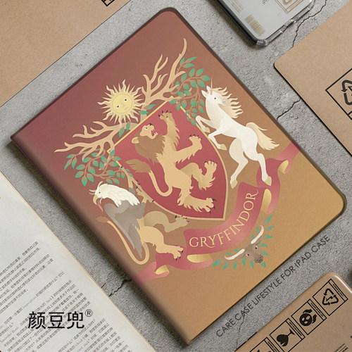 哈利波特 格兰芬多狮院ipad10.2适用air4/5第十代10.9保护套matepad pro11笔槽mini5/6小米5pro12.9荣耀V8pro