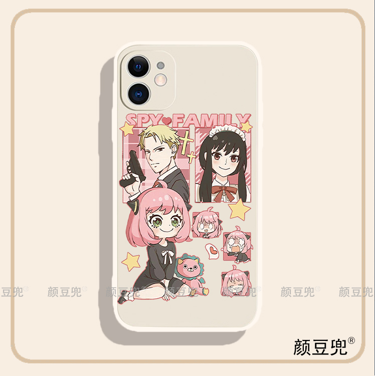 间谍过家家 阿尼亚12Pro手机壳8Plus适用iphone14pro max硅胶iqoo11苹果13Pro动漫红米K50一加9华为P50壳8Plu