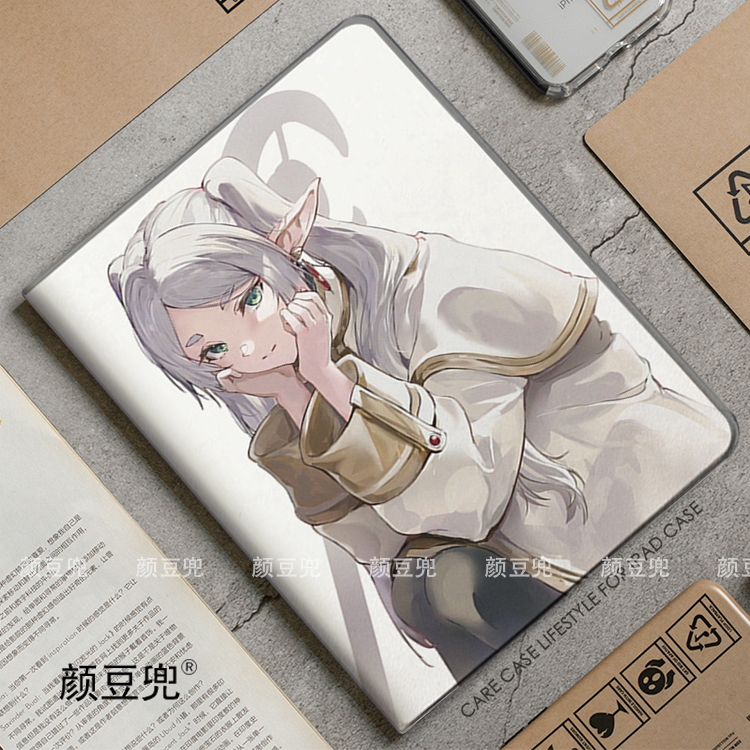 葬送的芙莉莲 动漫 ipad10.2适用air4/5 10.9保护套matepad pro12.9 Air3笔槽mini5/6小米5/6pro11华为M6荣耀