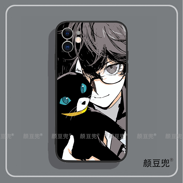 女神异闻录 摩尔加纳 手机壳适用iphone14promax华为P50/60红米k60iqooneo5苹果13硅胶vivoX70一加ace全包S23