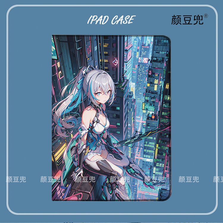 崩坏3布洛妮娅 ipad10.2适用于air4/5 10.9保护套matepad pro12.9 Air3笔槽mini5/6小米5/6pro11华为M6荣耀V8