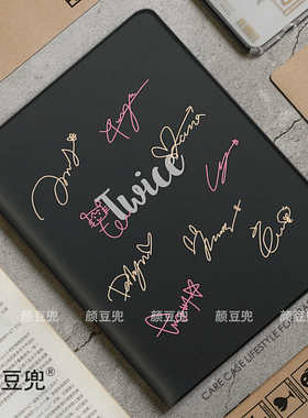 TWice韩团MOMO ipad10.2适用air4/5 10.9保护套matepad pro12.9 Air3笔槽mini5/6小米56pro11荣耀V8pro华为M6