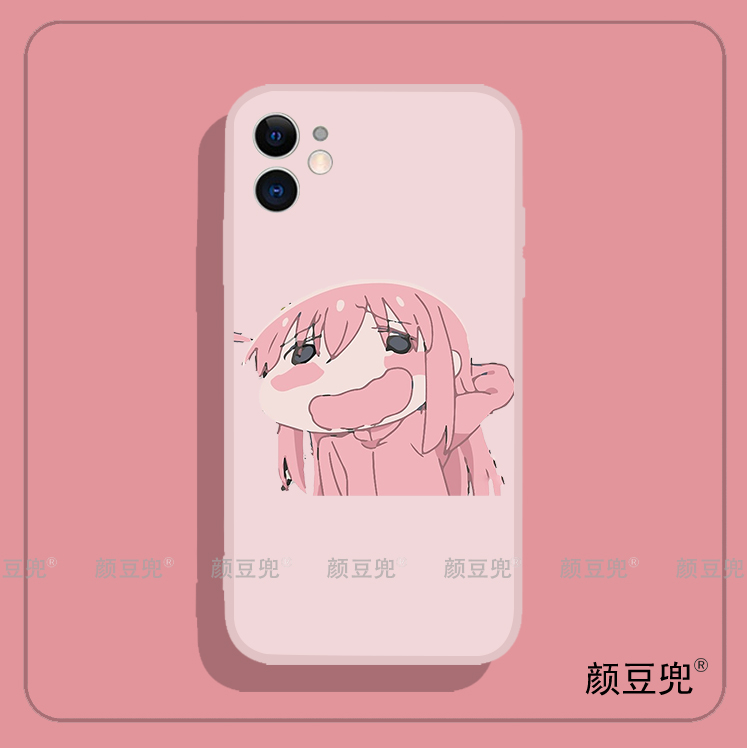 后藤一里OPPO孤独摇滚12Pro手机壳8Plus适用iphone14pro max硅胶软iqoo11苹果13Pro动漫红米K50一加9华为P50