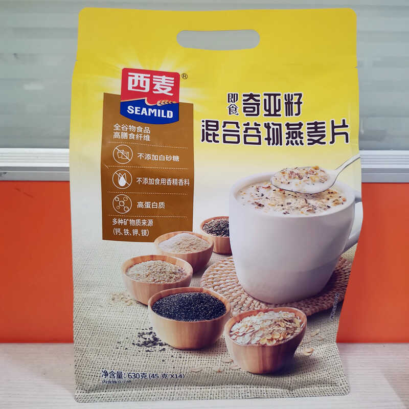 奇亚籽630g独立小包无添加燕麦片