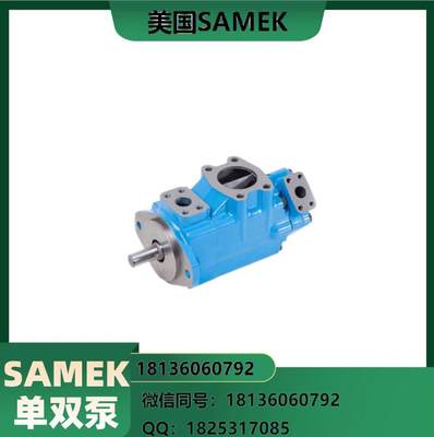 新SAMEK 定量变量叶片泵  泵头4520V 60A66A75A1CR1AR1DR1BR销