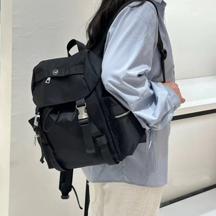 网红同款 盖帽双肩包大学生书包大容量运动瑜伽包户外防水耐磨背包