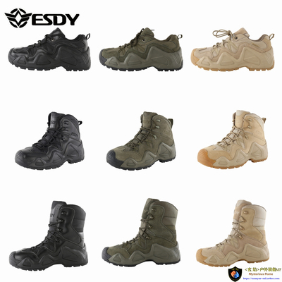 ESDY高中低帮鞋/靴户外战术