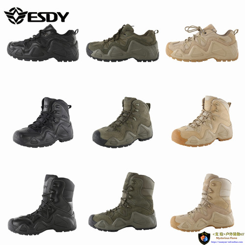 ESDY高中低帮鞋/靴户外战术