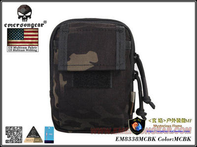 Emersongear/爱默生 异色MC迷彩侦察工具腰包 杂物包背心附件包