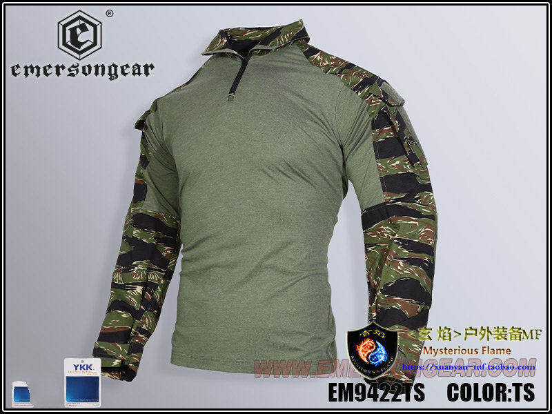 Emersongear/爱默生 复古系列迷彩(虎斑/三沙)G3护具作训服