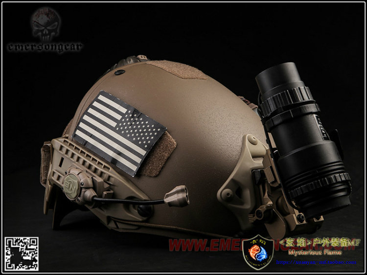 Emersongear/爱默生 CP风格AF斯巴达战术头盔 户外登山骑行盔
