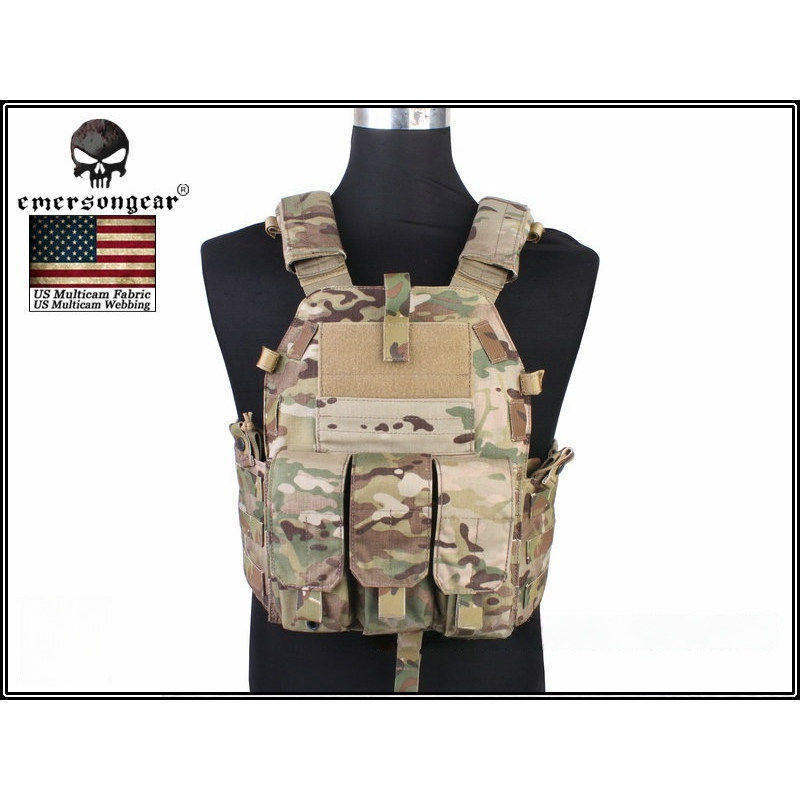 Emersongear/爱默生 CP原品织带LBT-6094K战术背心吃鸡CS背心