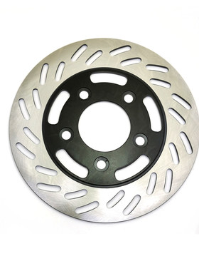 适用 三阳RX150小钢侠XS125T-16A/16B/16C飞度3/4/5刹车盘 碟刹盘