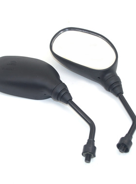 适用轻骑铃木摩托车配件骏驰GT125反光镜 QS125-5后视镜 倒车镜