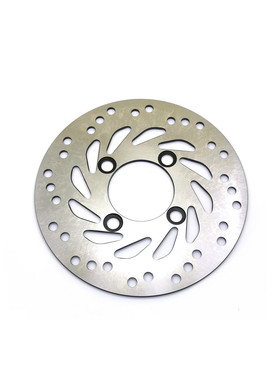 适用 本田F125前刹车盘WH125T-12G/H/J碟刹盘NWF125刹车盘 刹车片