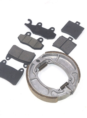 适用钱江摩托车碟刹皮QJ150-19C/19A钱江龙蓝宝龙前后刹车皮片