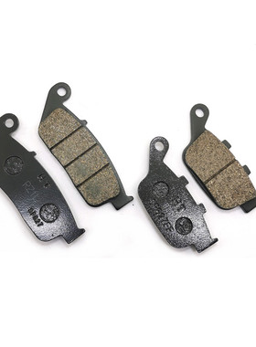 适用铃木摩托车GSX250 DL250 碟刹皮前后刹车皮GW250刹车片