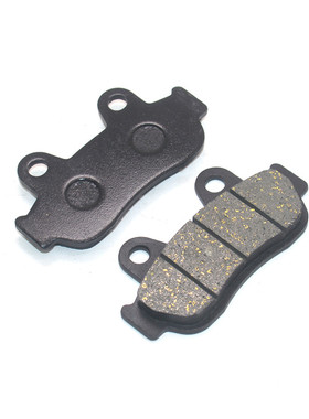 适用本田踏板车佳颖WH125-5-6喜俊新优悦睿御WH110前碟刹皮刹车皮