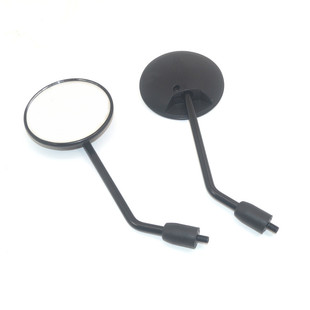 适配飞鹰踏板摩托车酷喜星酷奇E酷FY110T-2B后视镜反光镜圆形镜