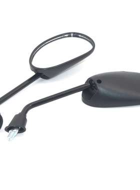 适用本田弯梁摩托车反光镜WH100-2锋影 凯影 WH125-6新锋驰后视镜