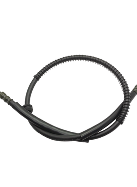 适用 铃木豪爵悦星HJ125T-9C-9D-9A踏板摩托车 刹车油管  配件