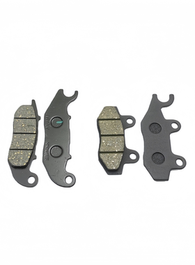 适用南方蒙娜丽莎飞戈150梦拉丽莎摩托车前后刹车片 碟刹皮制动片