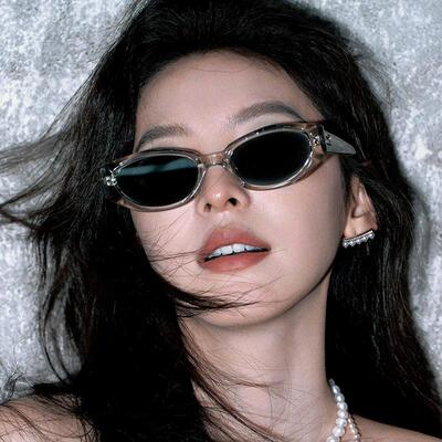 章若楠同款gm猫眼墨镜DADA太阳镜女高级感遮阳镜显瘦超轻防紫外线