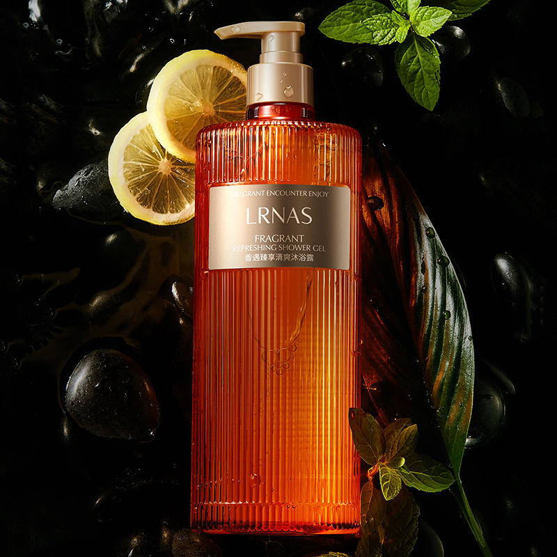 香遇臻享清爽沐浴露花香沐浴液