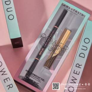 官授ABH/Anastasia Beverly Hills 极细眉笔+染眉膏中样2件套套装
