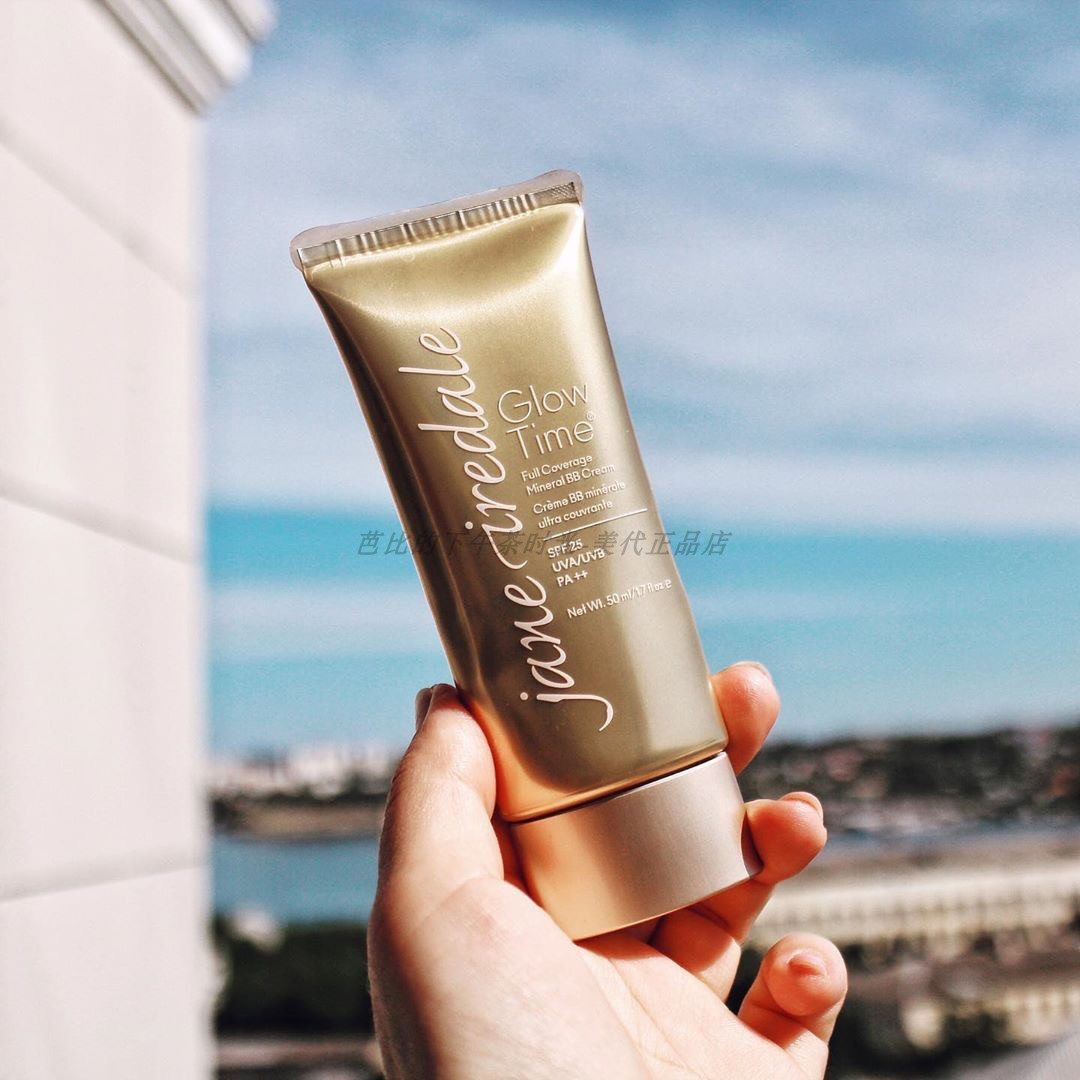 現貨!Jane Iredale 保湿零暇BB矿物质粉底霜 BB Cream 50ml