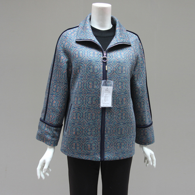 中老年妈妈装休闲风夹克夹克外套