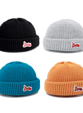 SOULSTYLE秋冬季帽子男潮瓜皮帽毛线帽雅痞针织帽嘻哈保暖冷帽